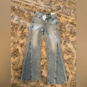 American Eagle Outfitters Light Blue Flare Jeans